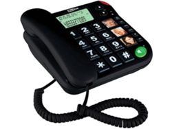 TELEFONE FIXO MAXCOM KXT480 PRETO