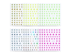 12 hojas de pegatinas para decoración de uñas, accesorios de manicura de estrellas NEVEANCE