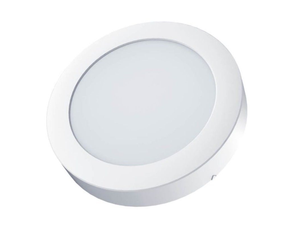 Foco LED de superficie redondo Bogur 24 W 6500 K blanco GSC