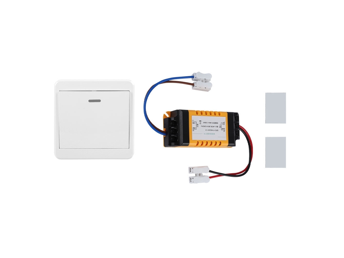 Interruptor remoto inteligente (receptor wifi de 433 MHz, transmisor único)