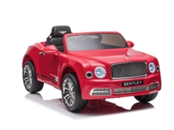 Bentley Mulsanne Battery Car pintado de rojo B.active