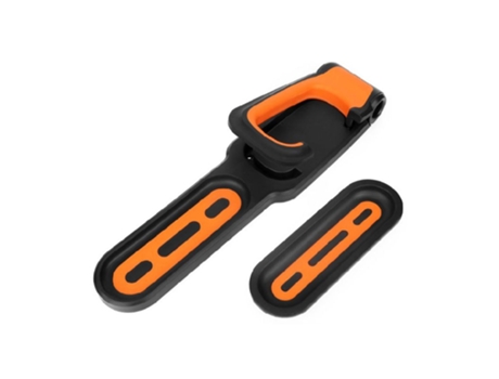 Soporte de suspensión de bicicleta, soporte de rack plegado vertical de bicicleta de montaña mtb[Naranja]