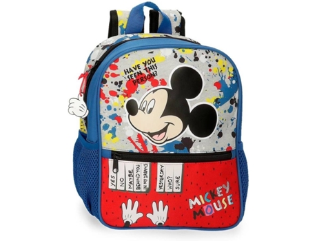 Mochila Escolar DISNEY Mickey Multicolor (23x28x10 cm)