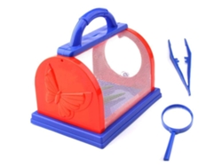 Jaula De Observación De Insectos Kids Natural Explore: Caja De Recolección Portátil Con Lupa Y Pinzas.