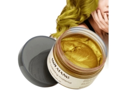 Crema De Tinte Capilar Desechable Para Mujer Y Hombre Cera Modeladora De Pelo (oro)