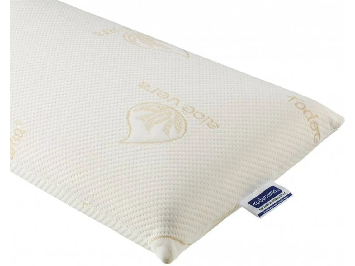 Almohada Viscoelástica Hipoalergénica 67x36 Antibacteriana y Antiácaros Firmeza Media-Alta TODOCAMA