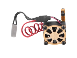 Refrigerador para coche RC con sensor térmico dorado