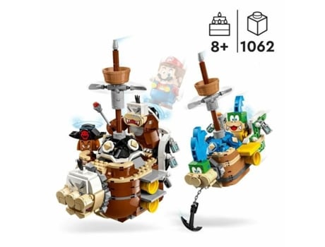 Playset LEGO 71427 Super Mario: Larry's and Morton's Airships 1062 Piezas