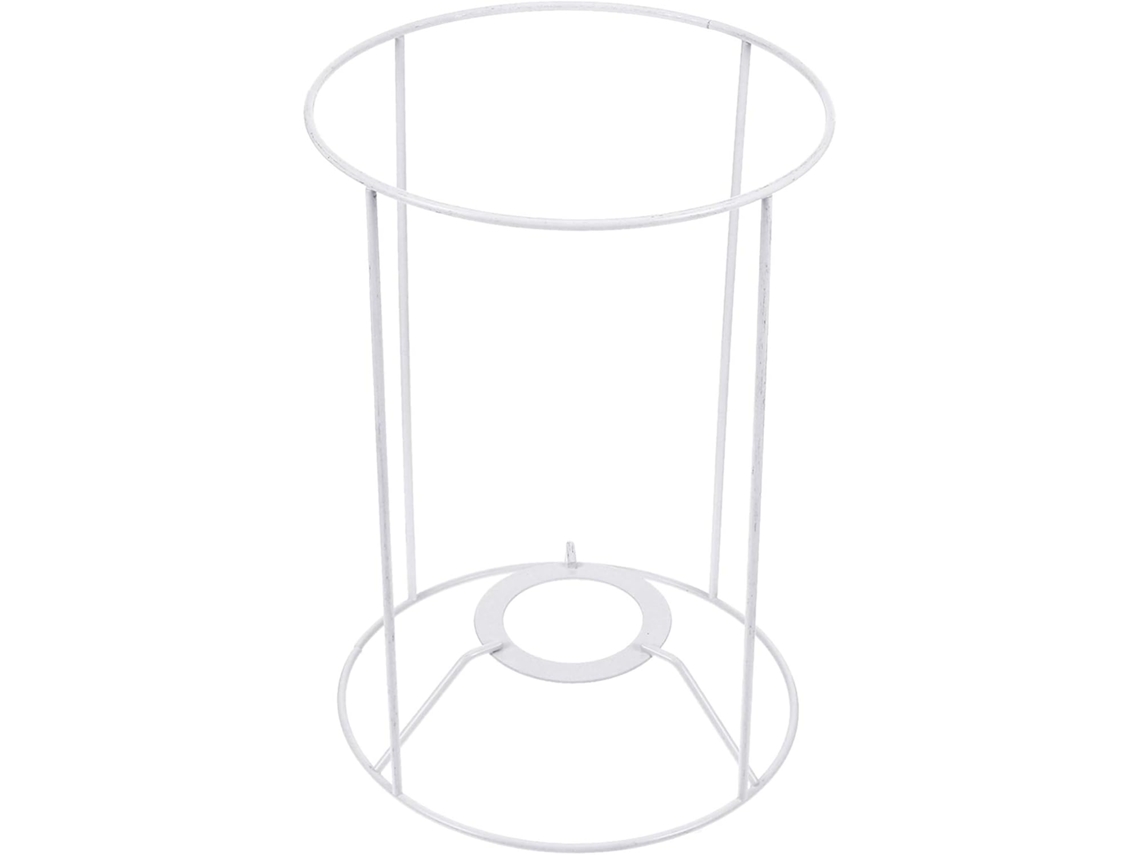 Estructura De Pantalla De Lámpara De Hojalata Estilo Retro, Estructura De Jaula Para Una Lámpara De Bricolaje Sencilla Y Fácil.