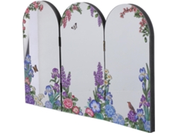 Biombo plegable tradicional chino de acrílico con espejo SFUSHOS