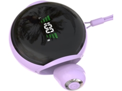 Mini Auriculares Intrauditivos Con Pantalla Led | Control