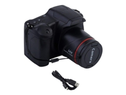 Cámara Digital 4k Recargable, Zoom Óptico 16x, Teleobjetivo Macro, Micrófono, Soporte Para Varios Idiomas.