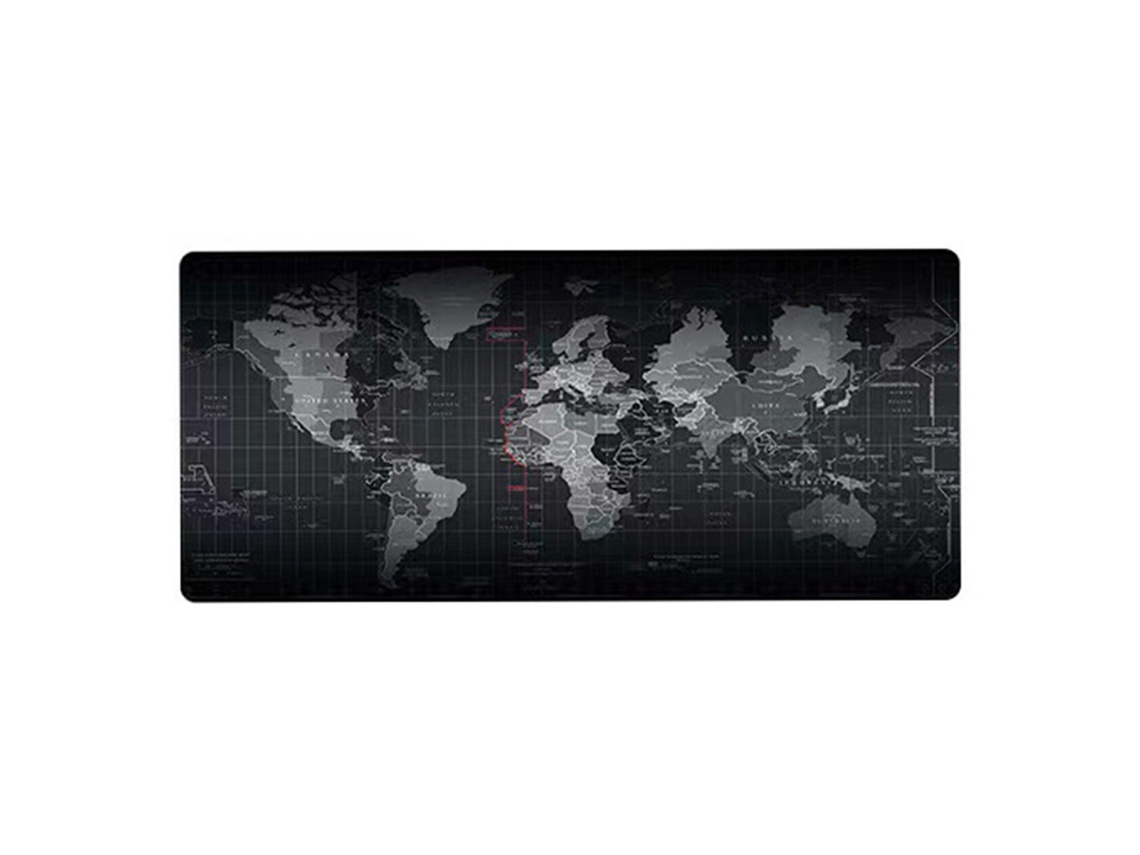 Alfombrilla Para Ratón Map: Alfombrilla De Escritorio De Goma Antideslizante Cómoda Para Protección De Escritorio