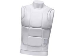 Protector de pecho transpirable para kárate, textura de nailon, apto para la absorción de impactos, forro para artes marciales. SFUSHOS