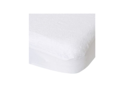 Protector de colchón transpirable para bebé, blanco, 50 x 100 cm, Domiva