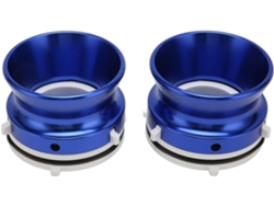 2 Adaptadores De Buje Nab Studer Revox De Aluminio Pulido De 10 Pulgadas