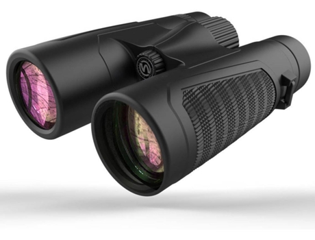 Prismáticos ENZONS Avistamiento de aves compacto y plegable de alta potencia 10X42 Superclear Black-Proof