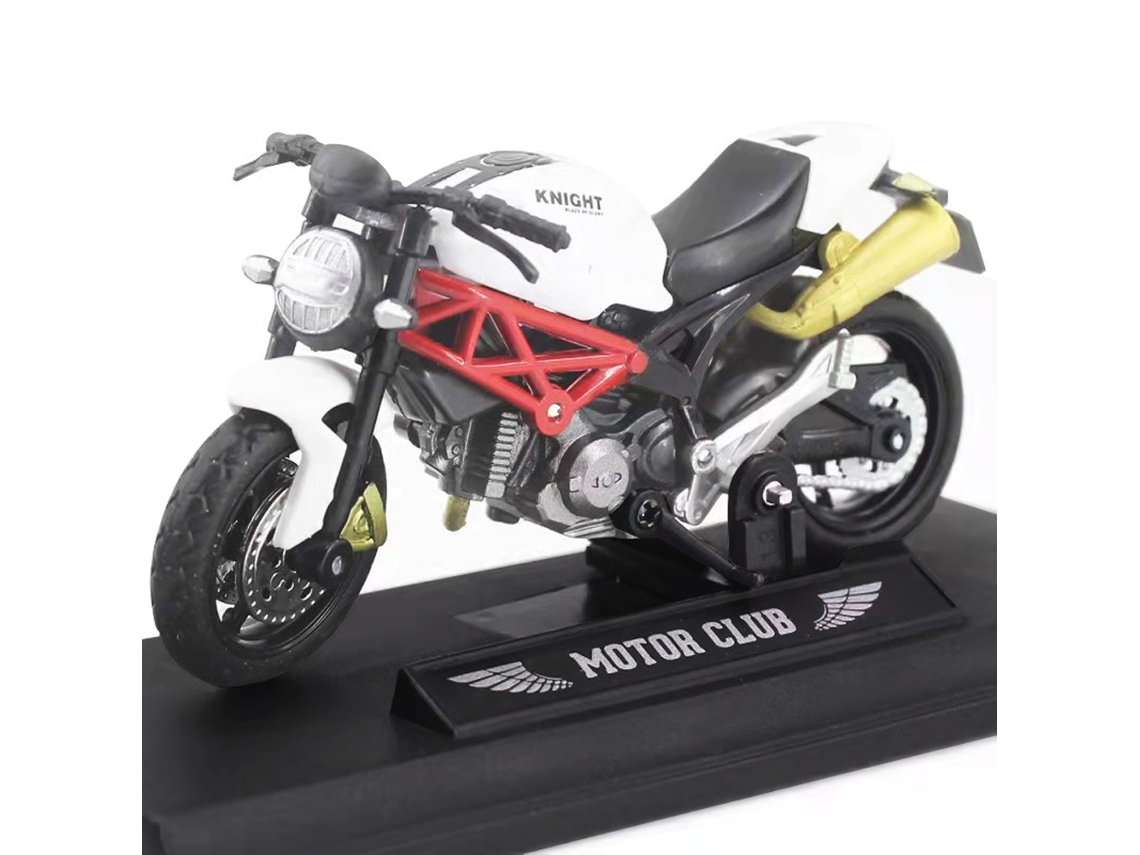 (modelo 2, Blanco) Modelo De Motocicleta De Plástico A Escala 1:18, Decoración Y Coleccionable De Vehículo Todoterreno Para Niños.