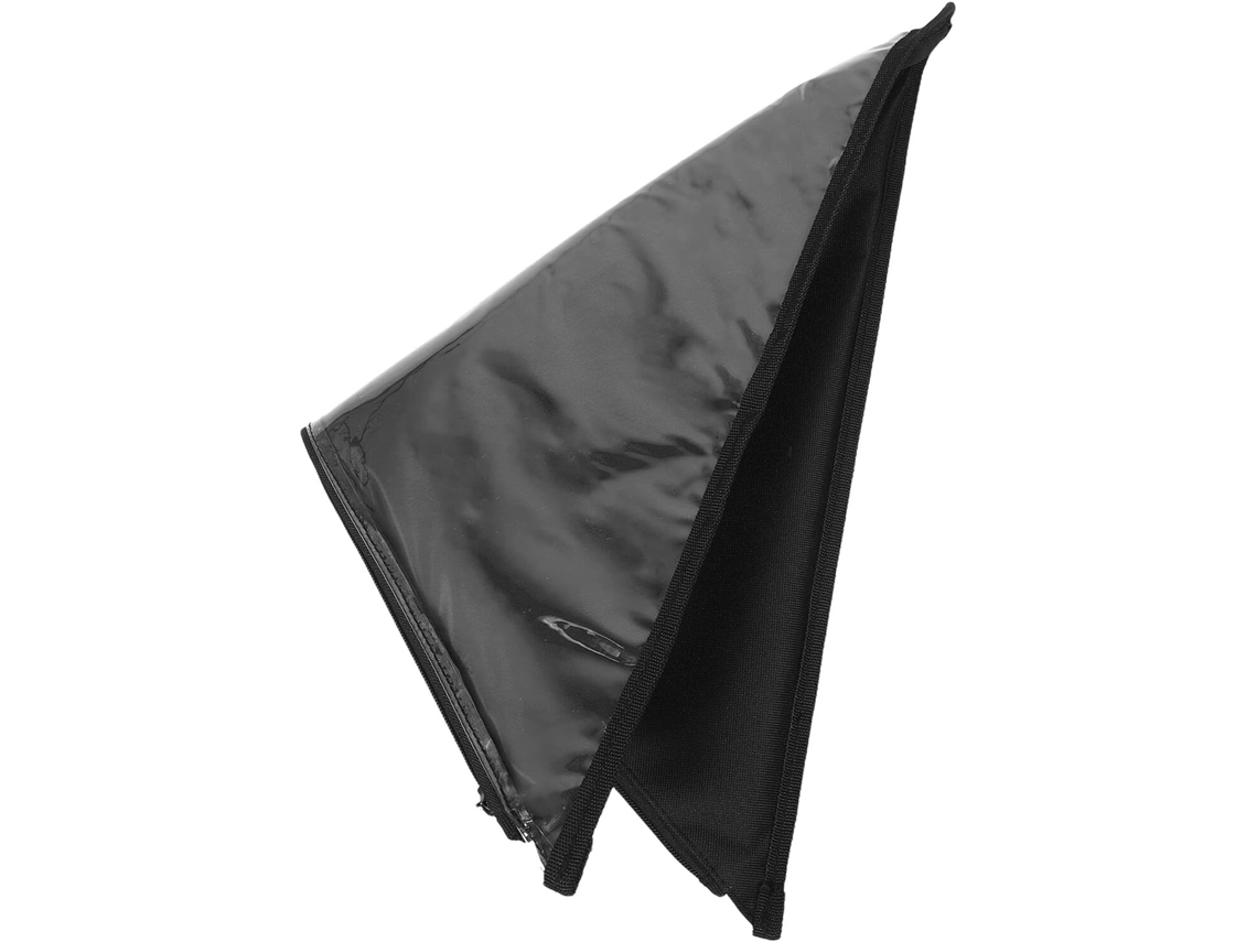 Estuche Triangular Para Bandera Conmemorativa En Tela Oxford Negra, Paquete De Almacenamiento Grande