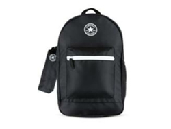 Mochila Casual CONVERSE PENCIL CASE 9A5518 023 (Negro - 100 % poliéster)