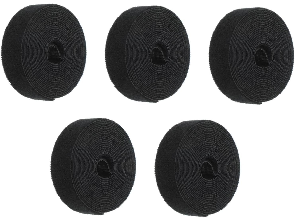 Organizador De Cables Reutilizable De 5 Piezas Con Correa De Almacenamiento Multiusos