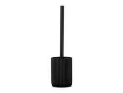 Escobilla para el Baño Andrea House Mate Negro Resina (Ø 9,5 x 36 cm)