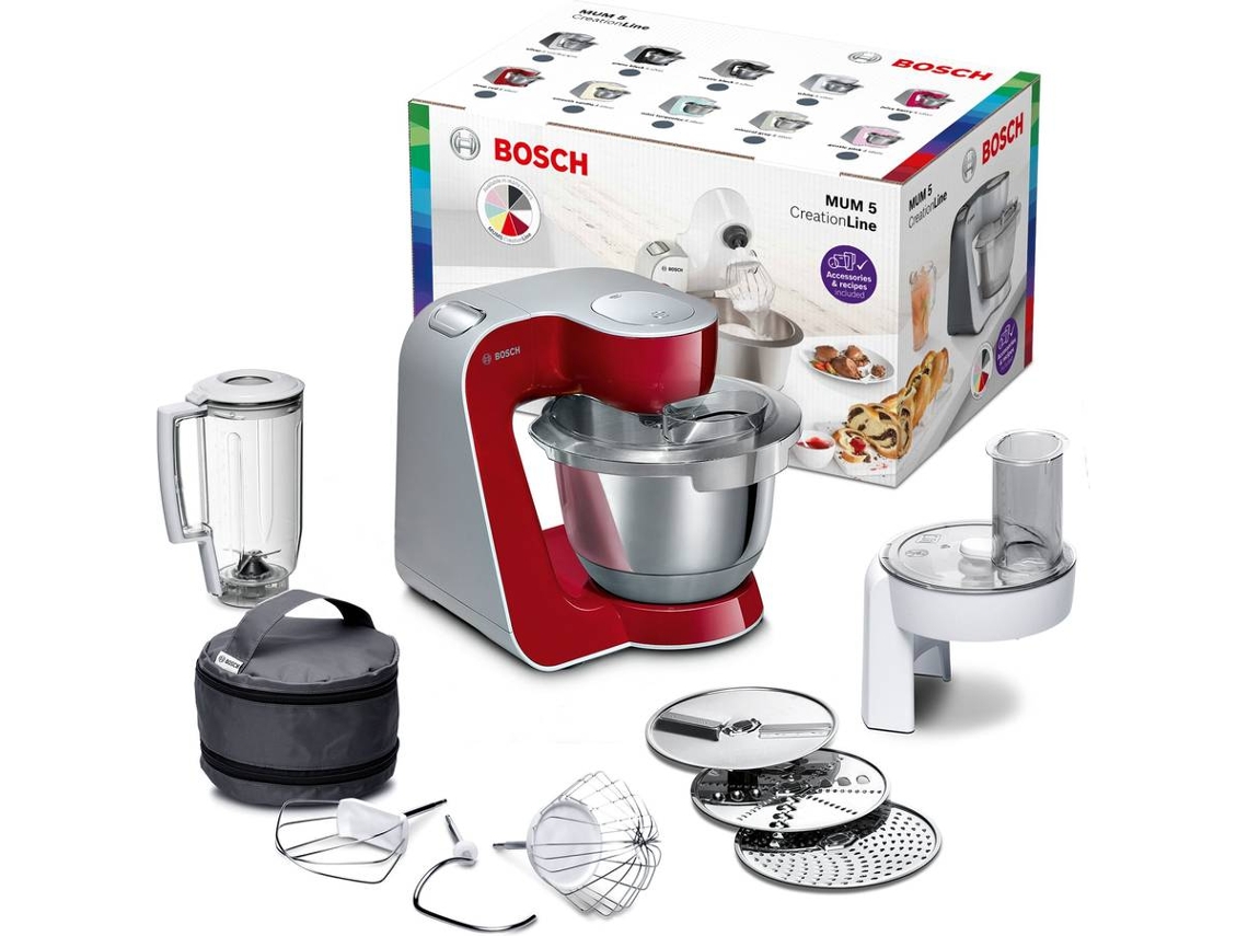 Robot de cocina BOSCH MUM58720 (3.9 L - W - 3 accesorios) | Worten.es
