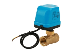 Válvula De Bola Motorizada De Latón 2 Vías 3 Cables Ac 220v G3/4'' Dn20 Para Aire Acondicionado