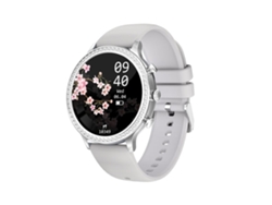 Diamond Smartwatch Bluetooth 132 con Frecuencia Cardíaca Plata