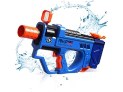 Pistola De Agua Eléctrica Para Niños Y Adultos, Funciona Con Pilas, Alcance De 9,75 M, Capacidad De 800 Ml.