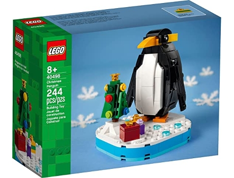 LEGO 40498 Pingüino de Navidad (8 años - 244 Piezas)