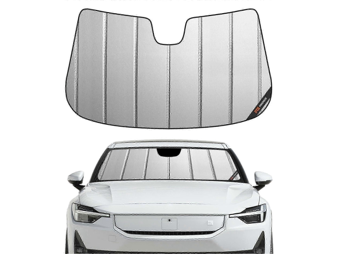 Parasol para parabrisas Polestar 2, ventana delantera, bloquea los rayos UV, protección de panel, aísla GOKOCO