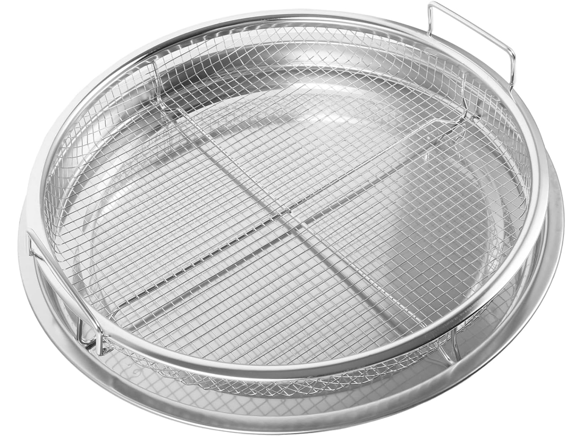 Platos de acero inoxidable para papas fritas y bandejas de barbacoa, ideales para restaurantes. Platos para papas de acero inoxidable Gokoco.