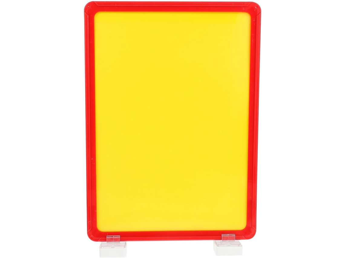 Etiqueta Magnética Roja Para Clasificación, Superficie Lisa Y Durabilidad.