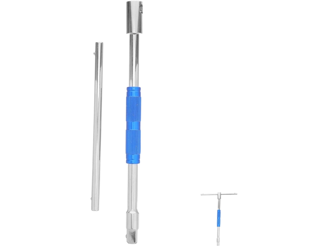 Llave Hexagonal Con Mango, Trinquete Ajustable, Herramienta De Enchufe De Metal Para Reparación Y