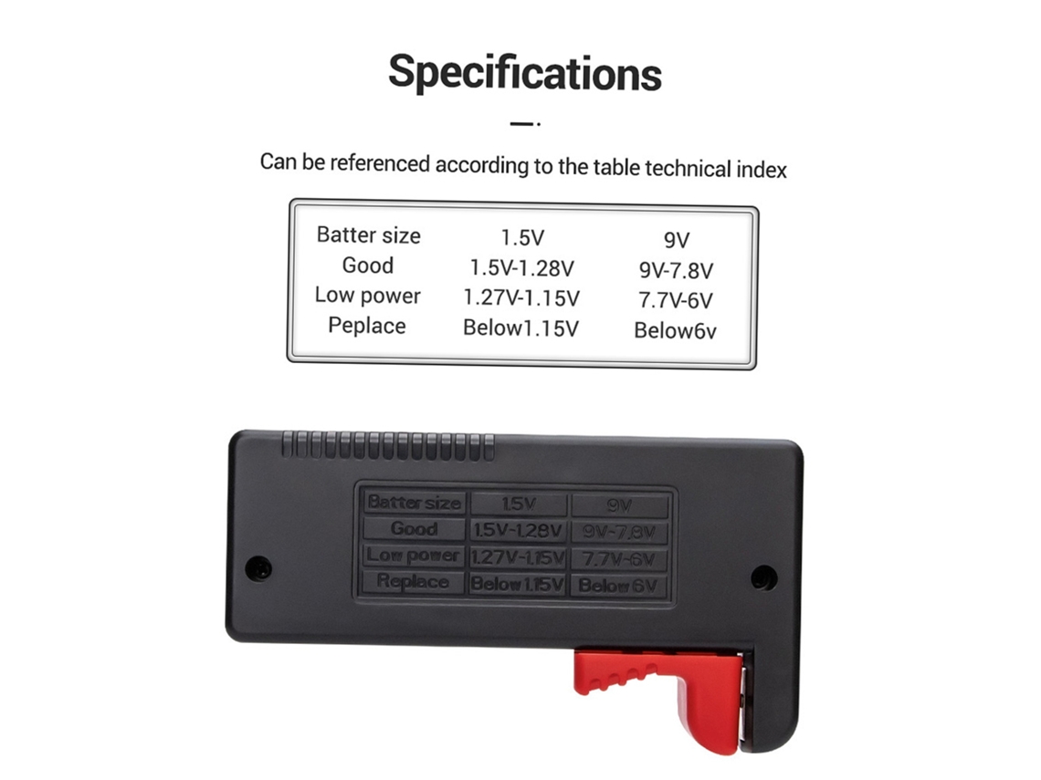 Aneng Bt-168 Pro Probador Digital De Baterías Para Aaa, Aa, 9v, Cr2032 Y Lr44 - Herramienta De Diagnóstico De Capacidad Universal