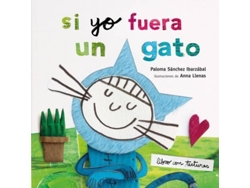 Libro Si Jo Fos Un Gat. Libre Amb Textures de Paloma Sánchez Ibarzabal (Catalán)