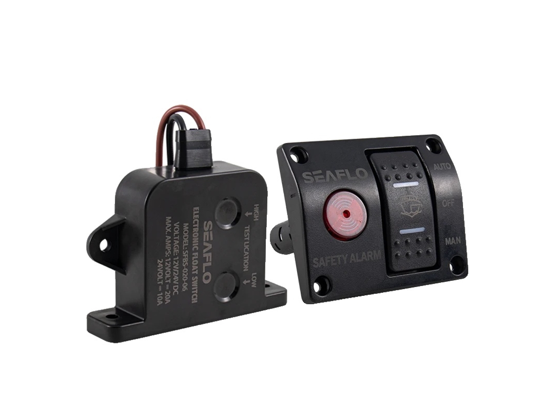 SFwas1 20 Unidad de control de nivel de agua con alarma automática de 12 V (12 V)