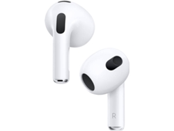 APPLE Airpods 3.ª generación (In Ear - Micrófono - Blanco)
