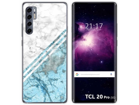 Carcasa TCL 20 Pro 5G TUMUNDOSMARTPHONE Dibujos Multicolor