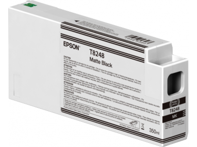 Cartucho de tinta original EPSON 350 ml , Negro mate, C13T824800, T8248