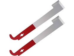 Herramienta De Acero Inoxidable Para Apicultura: Raspador Y Elevador De Colmenas - 2 Piezas