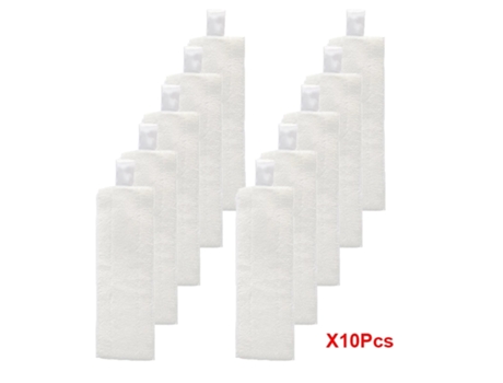 Almohadillas de limpieza de microfibra lavables, paño para fregar Karcher Sc1 Sc2 Sc3 Sc4 Sc5 Sv7, accesorios de piezas de limpiador a vapor, 10 pi...