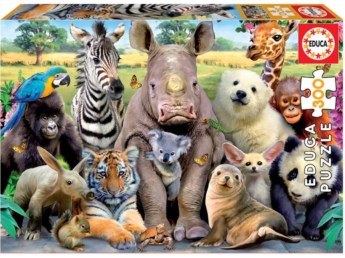 Puzzle EDUCA Junior 300 Foto de Clase (Edad Mínima: 6 Años - 300 Piezas)