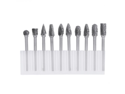 10 Brocas De Carburo De Wolframio Para Herramienta Rotatoria De Perforación