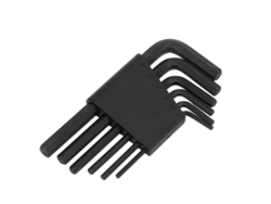 Juego De 6 Llaves Allen En Forma De L, Acero Al Carbono, 6 Mm, 5 Mm, 4 Mm, 3 Mm, 2,5 Mm, 2 Mm, Herramientas Para Reparación De Bicicletas