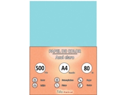 80Gr A4 Papel Azul Claro 500 Hojas