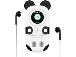 2026-reproductor Mp3 Para Niños, Panda Bonito Portátil Con Bluetooth 5.0 16gb Reproductor De Música Infantil