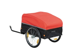 Remolque Bicicleta 170 L Carga Con Lona Enganche 40 Kg