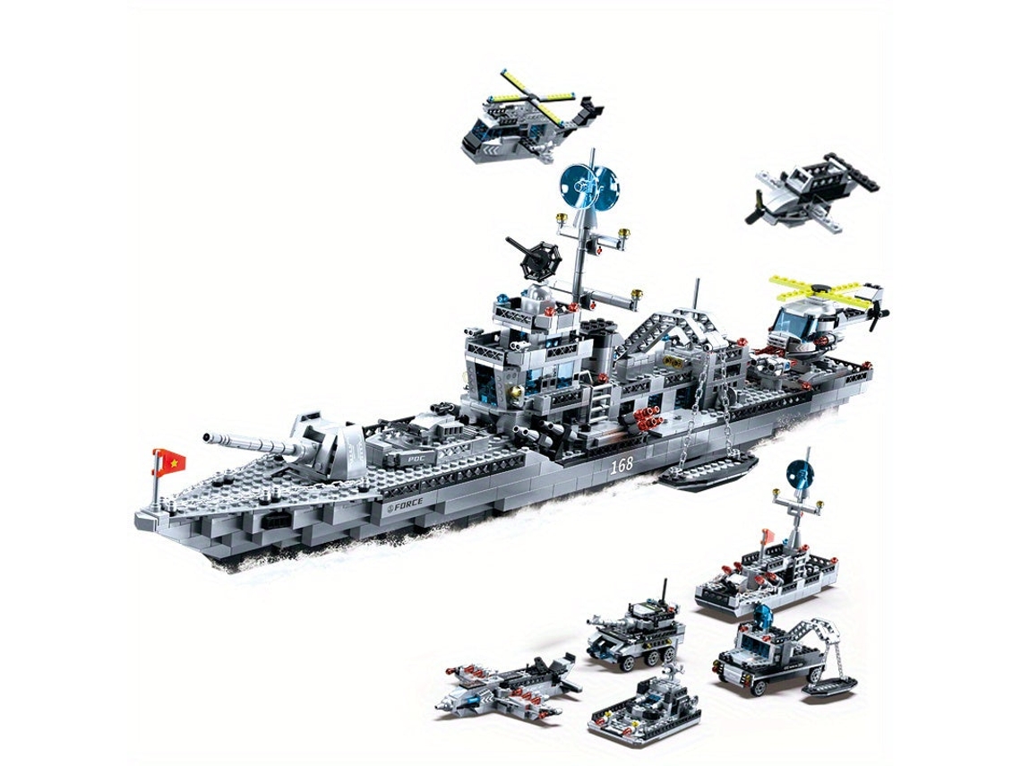 Maqueta puzzle Ship Destroyer 1514 6en1 (1072 pcs) Nuevo